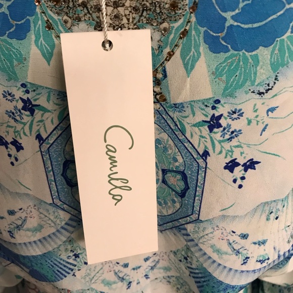 Camilla HEAD IN THE CLOUDS KIMONO -NWT - Picture 4 of 14